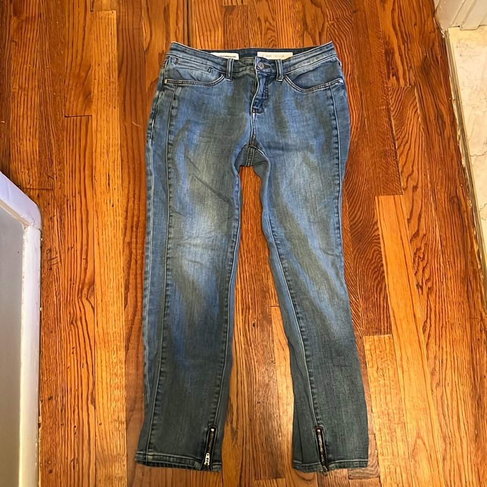 Pilcro Anthropologie Stet Jeans with Zippers